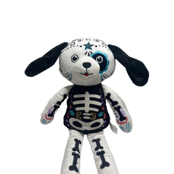 Spark Puppy Dog Plush Day Of The Dead Halloween Sugar Skull 15” NWT Toy - Picture 2 of 7